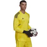 adidas Condivo 22 ilgomis rankovėmis vartininko mar&scaron;kinėliai vyrams Solar Yellow HF0137