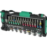 Wera Tool-Check Plus 2 mini reketinis, lizdų ir antgalių rinkinys, 39 dalių (05049056001)
