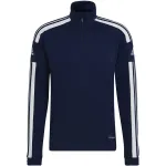 adidas Squadra 21 treniruočių vir&scaron;utinė dalis tamsiai mėlyna HC6283 2XL vyri&scaron;ka, perdirbtas poliesteris, AEROREADY, ketvirčio užtrauktukas