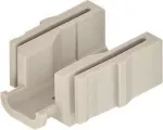HARTING Han 3A RJ45 Cat. 6A adapterio modulis, 10 Gbit/s, ekranuotas, juodas