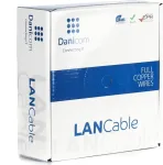 DSIT DANICOM CAT6A U/UTP 50 m Solid Core laidas - LSZH (Dca) - 10GBase-T, 500MHz