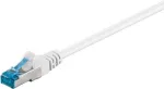DSIT CAT 6a S/FTP LSOH tinklo jungiamasis laidas, 15 m, baltas (DC-6A2-150)