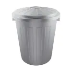 keeeper Mats Maxi atliekų konteineris 50L, &Oslash;50 x 55 cm, sidabrinis