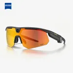 BleeqUp Ranger AI sportinės vaizdo kameros akiniai su Zeiss optika, juodi