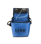 LEBA NoteBag 5 plan&scaron;etinių kompiuterių įkrovimo ir laikymo krep&scaron;ys USB-C 90W PD 3.0, 11 inch plan&scaron;etėms, mėlynas, didmeninė pakuotė NB2-5T-BLU-UC-SC