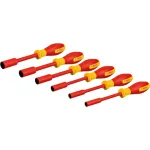 Bosch VDE izoliuotų atsuktuvų rinkinys 1600A02NF3, 7 dalių, plok&scaron;ti/Phillips/Pozidriv, 1000V, IEC 60900