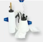KS TOOLS BT701200 pneumatinis stabdžių oro i&scaron;leidimo įrenginys, 6,2 bar, 0,75 l bakas, 1 l surinkimo butelis