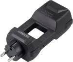 VOLTCRAFT DMA-1LS 16 matavimo adapteris, tamsiai pilkas, 16 A, CAT III 300 V, VC-16041160