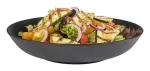 APS Deep Plate 225 mm juoda melanžinė lėk&scaron;tė - sukraunama, atspari &scaron;ilumui, tinka plauti indaplovėje, 85060