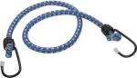 Wolfcraft 3293000 Expander elastingas virvelė 0,5 m x 6 mm, 2 kabliukai, juoda