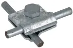 DEHN 390050 universali sujungimo spaustukas, apvaliems 8-10 mm laidininkams, kar&scaron;tai cinkuotas plienas