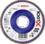 Bosch Accessories 2608619815 Expert for Metal X-LOCK pjovimo diskas 125 mm x 1,0 mm x 22,23 mm
