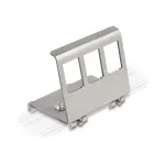 Delock Keystone metalinis laikiklis 3 portų DIN bėgiui (88139)