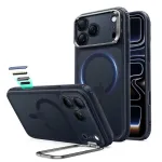ESR Classic Hybrid Kickstand MagSafe dėklas iPhone 17 Pro / 18 Pro - Frosted Blue