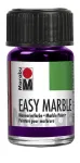 Marabu Easy Marble marmuravimo dažai, 15 ml, ametistas 081, greitai džiūstantys, skirti panardinimo marmuravimui 13050039081