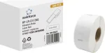 Renkforce RF-6027854 suderinamos DYMO 11355 adresų etiketės 51 x 19 mm baltos popierinės su nuolatiniu klijų sluoksniu, 500 etikečių/ritinyje