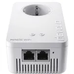 Powerline adapterių rinkinys Devolo Magic 2 WiFi 6 next Starter Kit &mdash; baltas, modelis 7188