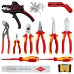 Mechaniko įrankių rinkinys Knipex 00 20 90 V02 13 vnt.