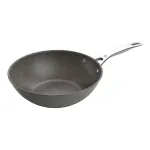 Wok keptuvė Ballarini 75002-815-0 Antracitinė 30 cm, aliuminis, 6 sluoksnių granito/titano nelipni danga