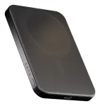 Magnetinis powerbank 5000mAh MagSafe/Qi2 juodas