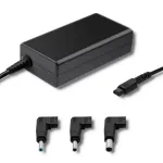 Maitinimo adapteris Qoltec 51758 65 W juodas vidaus naudojimui