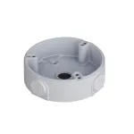 Jungiamoji dėžutė DAHUA PFA136 balta, 1/2 colio sriegis, &Oslash;11 cm, auk&scaron;tis 33,5 mm, maks. apkrova 1 kg