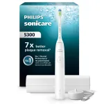 Sonic dantų &scaron;epetėlis Philips Series 5300 HX7108/02 &mdash; 62 000 jud./min, 2 greičiai, slėgio jutiklis, kelioninis dėklas