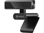 Sandberg 134-43 Face-ID Webcam Mini kompiuterio kamera, 2 MP, Full HD 1080p, 30 kadrų/s, USB-C, su mikrofonu, Windows Hello, juoda