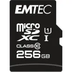 MicroSDXC atminties kortelė Emtec EliteGold 256 GB UHS-I Class 10