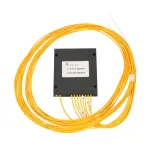 Plook&scaron;telinis optinis skirstytuvas PLC 1:8 Extralink SC/APC 2,0 mm 1,5 m G657A ABS modulis (be jungčių)