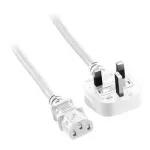 Microconnect PE090420W maitinimo laidas baltas 2 m G tipo ki&scaron;tukas C13 jungtis