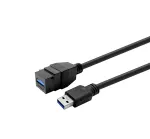 USB 3.0 prailginimo laidas VivoLink PROKEYUSB3AFM5B &mdash; Type A moteris į Type A vyri&scaron;ką, 5 m, juodas