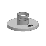 Montavimo strypas su flanco gaubtu Ergonomic Solutions &ndash; i&scaron;maniesiems telefonams ir plan&scaron;etėms