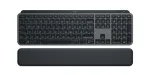 Belaidė ap&scaron;viesta klaviatūra LOGITECH MX Keys S Graphite su rie&scaron;o atrama Qwertz Deutsch