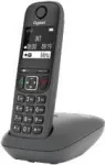 Analoginis/DECT belaidis telefonas Gigaset AE690 su belaidžiu rageliu ir skambučio numerio atpažinimu