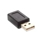 USB 2.0 adapteris A ki&scaron;tukas / mini 5 kontaktų lizdas InLine 33500A
