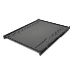 Reguliuojama lentyna stelažui APC AR8122BLK, metalinė, 470 mm plotis, 660 mm gylis, 44 mm auk&scaron;tis, juoda