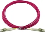 Skaidulinis optinis kabelis BlueOptics FCKAB-OM4-C03-L-BO LC LC/UPC OM4 3 m Violetinis