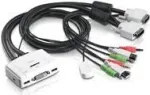 TRENDnet kabelių rinkinys DVI-I, USB ir garso KVM TK-232DV 1,8 m