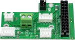 3D spausdintuvo ekstruderio valdymo plok&scaron;tė Flashforge Creator 4 Red - atsarginė Creator 4 ekstruderio valdymo plok&scaron;tė