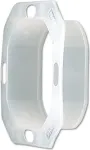 JUNG 551 WU sandarinimo flan&scaron;as, IP44, 500 serija, baltas