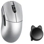 WLMOUSE HUAN Gaming Maus, Omron Optical Switches - silber (HUAN-SILVER-O)