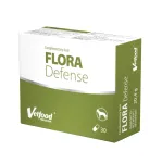 VetFood Flora Defense probiotikas &scaron;unims ir katėms 30 kapsulių