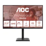 AOC E4 Q32E4U kompiuterio monitorius 80 cm (31,5 colio) 2560 x 1440 pikselių Quad HD LED juodas