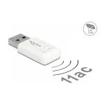 Belaidžio tinklo USB adapteris DeLOCK 12770, 5000 Mbit/s, baltas