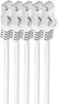 Tinklo kabelis ShiverPeaks BS75515-W-SET5 5m Cat7 S/FTP