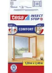 tesa Comfort 55918-00020-00 vabzdžių tinklelis iki grindų siekiantiems langams, 1200 x 2400 mm, baltas