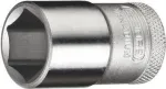 Gedore 6130290 galvutė, 1/2", 6 briaunų, 10 mm