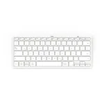 Hama Travel 400 QWERTZ voki&scaron;ka Bluetooth klaviatūra pilka, balta