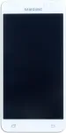 Priekinis LCD modulis Samsung J5 SM-J500F baltas ekrano keitimo rinkinys
